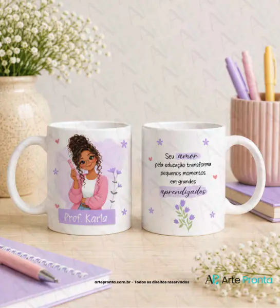 Arte para caneca - Dia dos Professores 012