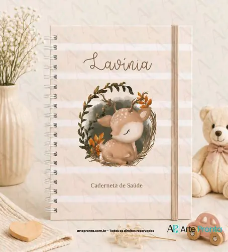 Capa de Caderneta de Saúde Bosque 06