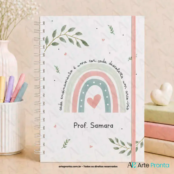 Capa de Agenda Professora 02
