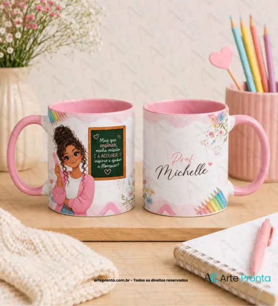 Arte para caneca - Dia dos Professores 015