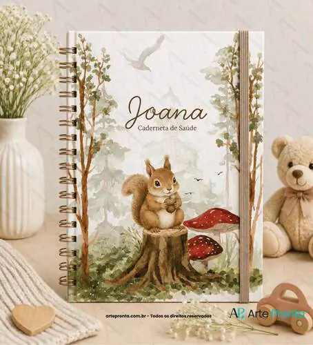 Capa de Caderneta de Saúde Bosque 01