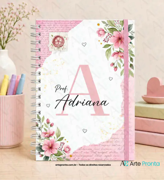 Capa de Agenda Professora 03