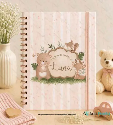 Capa de Caderneta de Saúde Bosque 05