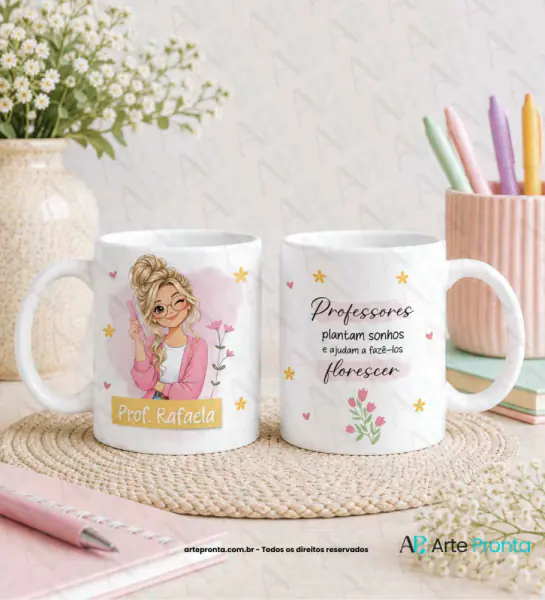 Arte para caneca - Dia dos Professores 011