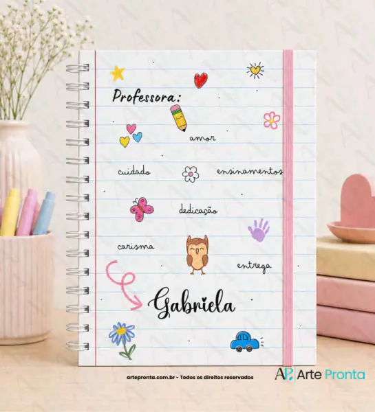 Capa de Agenda Professora 01