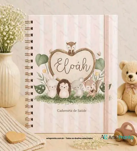 Capa de Caderneta de Saúde Bosque 04