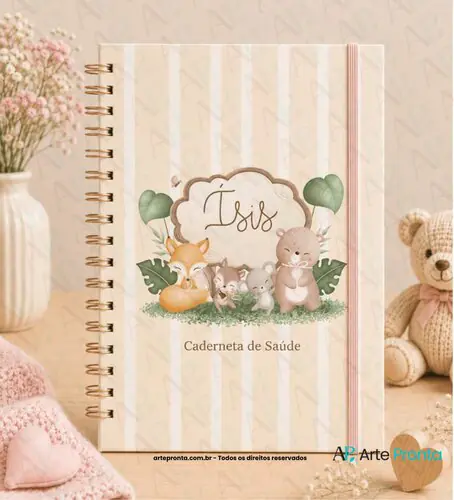 Capa de Caderneta de Saúde Bosque 03