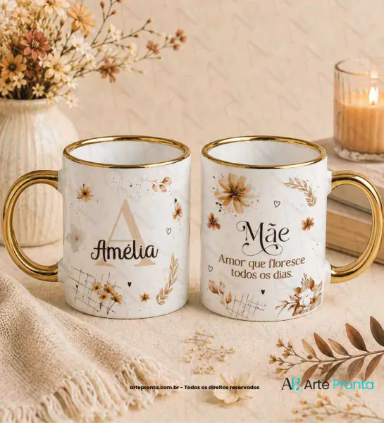 Arte para caneca - Mãe 01