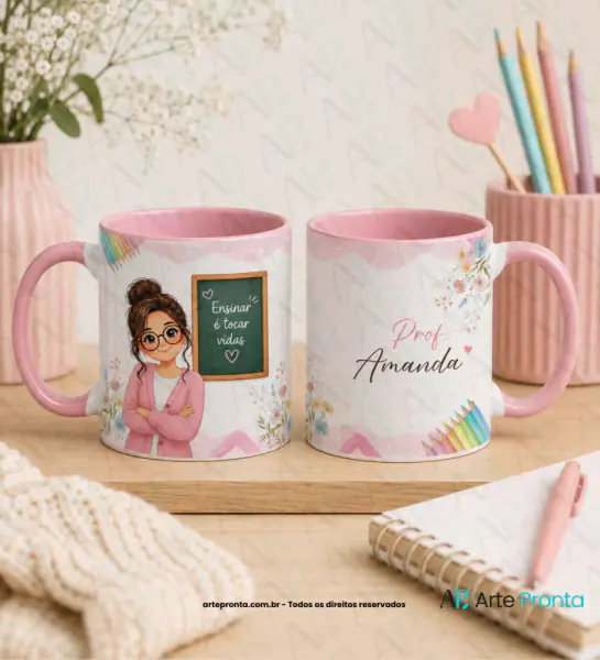 Arte para caneca - Dia dos Professores 013